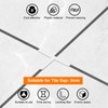 QUARKZMAN Pack of 500 Wall and Floor Tiles Plastic T-shape