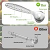Cactus Peeler Spoon, Multifunctional Cactus Peeling Knife Stainless Steel Peeling