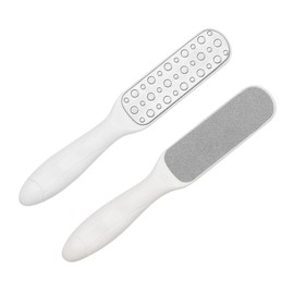 FOMIYES Ergonomic Handle Foot Callus Remover File Double Sided Scraper for Exfoliating