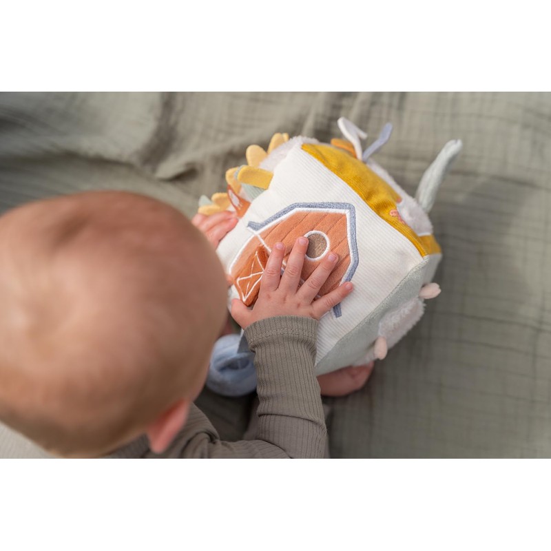 Little Dutch 8809 Fabric Activity Feeling Cube Farm - Little