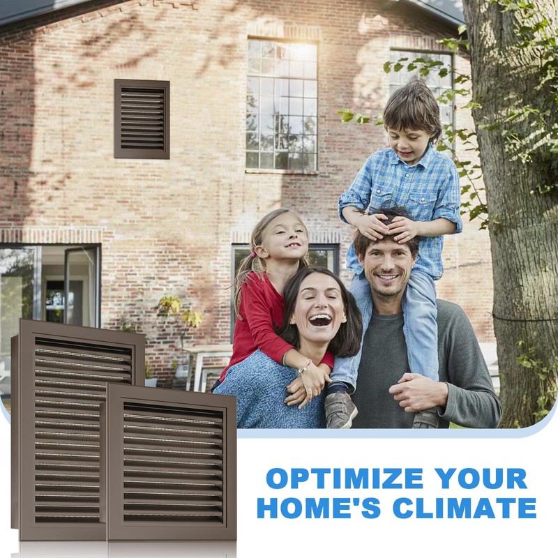 Zepoty 12" X 18" Gable Vent - Premium Aluminum, Sturdy