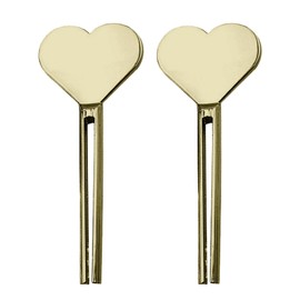 2pcs Toothpaste Tube Key - Stainless Steel Toothpaste Roller Tube Wringer | Manual Toothpaste Squeezer | Tube Key Tooth Paste Squeezer for Save Toothpaste, Creams, Paint, Cosmetics and Hair Dye