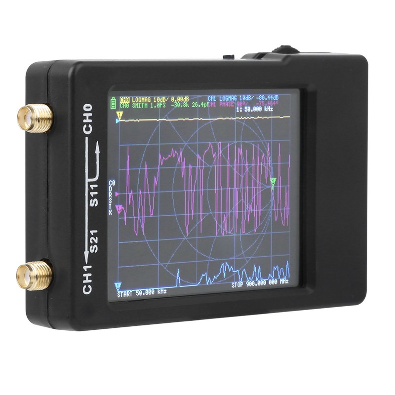 Portable Hand‑Held 2.8in TFT Display Screen Vector Network Analyzer Kit