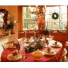 NONNO & ZGF 6 Pack Windows Candles with 6 Golden