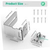 YogePote 90 Degree Hasp Latch, Heavy Duty 304 Stainless Steel