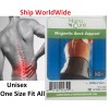 Natra Cure Unisex Magnetic Back Brace Support Strap Wrap Lower