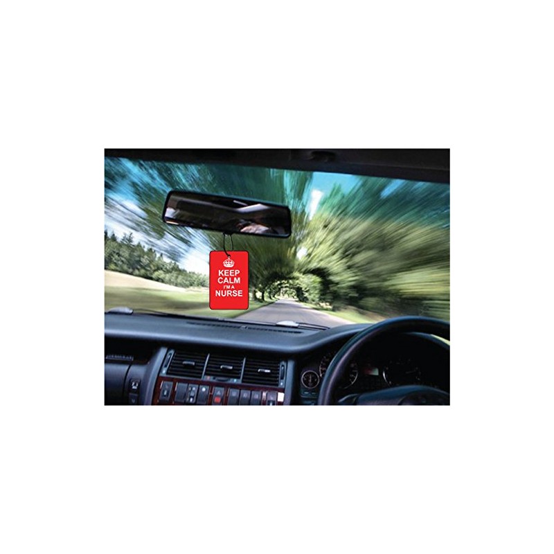 Keep Calm I'm A Nurse Car Air Freshener