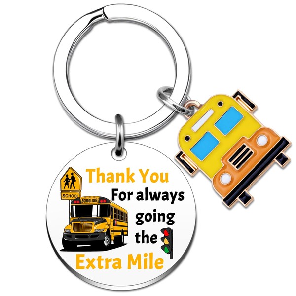 Bus Driver Appreciation Gifts School Bus Keychain School Buses Driver