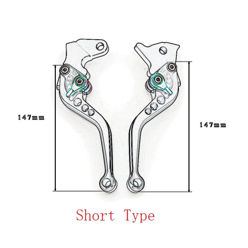 NICEDOLL CNC Clutch Brake Levers for CFMOTO 450SR CF450SR CF