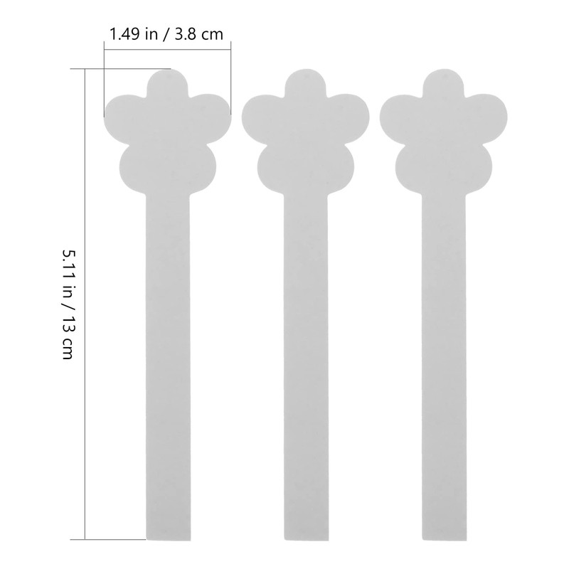 Healifty Aromatherapy Essential Oils 50pcs White Perfume Test Strips Fragrance