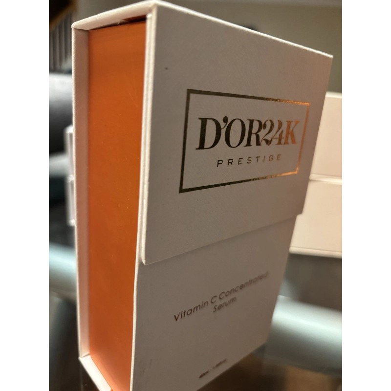 D'OR24K Vitamin C Serum Concentrated Anti-Aging Brightening 40ml NIB