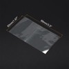 PATIKIL 250pcs 89x50mm Perforated Shrink Bands PVC Heat Shrink Wrap