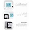 Funien Thermostat 5A 110-230 V Weekly Programmable LCD Display Touch