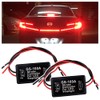 SSNNUU 2PCS 6V-30V GS-100A LED Brake Light Flasher with Pre-Wired,Universal