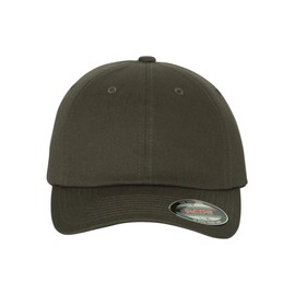 6745 FlexFit Cotton Twill Dad Hat with FlexFit Technology (Small / Medium, Dark Grey)