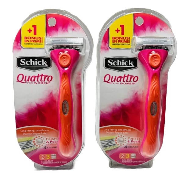 Schick 2 Schick Quattro For Women Razor - 2 Razor