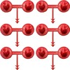 ixirpro Mega Red Nozzle 6 Pack (1-2)(Vertical-Horizontal) for Spray Foam