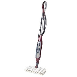 Shark QM5006QRD Genius Steam Pocket Mop with Accessories, Red (Renewed)
