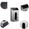 TOLIDA Stainless Steel Bag Saver Grocery Bag Dispenser - Wall
