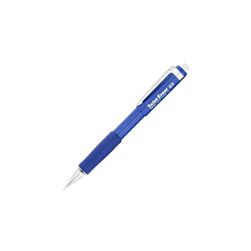 Pentel (R) Twist-Erase(R) III Automatic Pencil, 0.5 mm, Blue