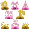 Maicaiffe Mrs Onederful Table Honeycomb Centerpieses Decorations - Glitter 8