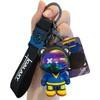 AIXUAN Tide Cool Inazuma Keychain Unique Bag Strap Female Detailed
