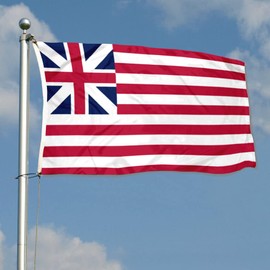 Grand Union US Star Flag - UV Fade Resistant Double Sided and Double Stitched 150D Polyester 3x5ft banner (Grand Union)