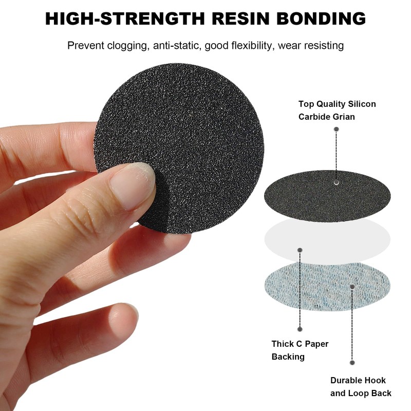 3 Inch 134 PCS Sanding Disc Drill Polishing Kit -