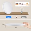 Oraymin LED Ceiling Light Flat Round Ceiling Light 24 W