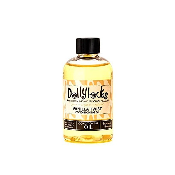 Dollylocks 4oz Vanilla Twist Dreadlock Conditioning Oil