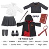 Magic School Uniform Inspired Halloween Costume Doll Clothes Clothing Outfits