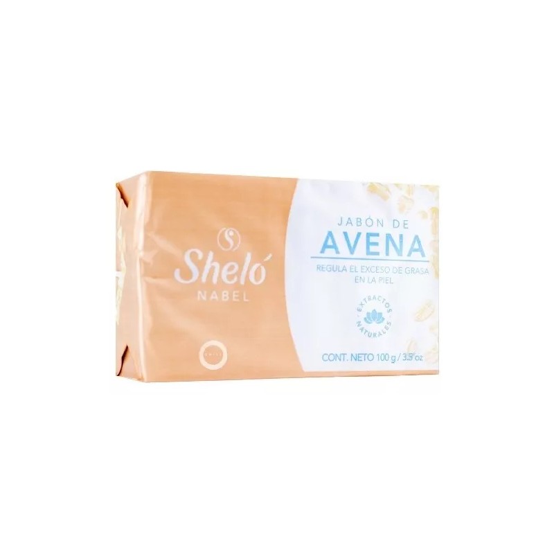 Sheló Nabel Jabón De Avena Antioxidante Hidratante Sheló Nabel