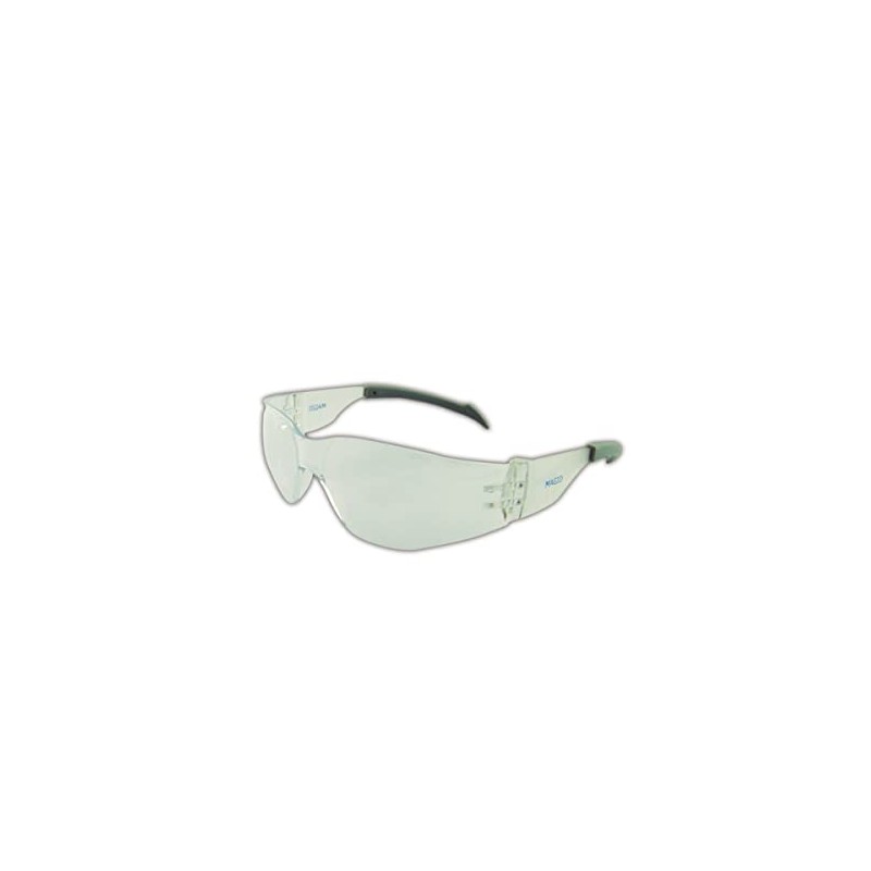 MAGID Flex Clear Polycarbonate Safety Glasses, 1 Pair, Y15