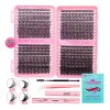 804 Kit Extension De Pestañas Maquillaje Diy 30d 40d 50d