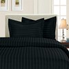Elegant Comfort 1500 Thread Count -Damask Stripes- Egyptian Quality Luxurious