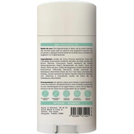 Naturaldry - Men Intense - Desodorante natural con ALUMBRE unisex para deportistas - No obstruye los poros - Sin aluminio - Sin parabenos - Elimina el mal olor - con aceite esencial de Trea Tree y Romero - Barra (1 unidad)