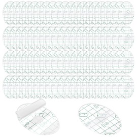 80 Pcs Disposable Waterproof Ear Patches, Soft Cotton Baby Shower Ear Covers Protective Ears Plugs for Swimming Shower Surfing and Other Water Sports