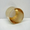 One Solid Brass Smooth Candle Follower for 3" Diameter Paschal