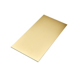 Taiho Brass Plate, Length 7.9 x Width 11.8 x Thickness 0.008 inches (200 x 300 x 0.2 mm)