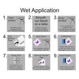 Clausen's World Stingray Hood Decal Vinyl Graphics 28 Inch, Fits Chevy Corvette C7, Red