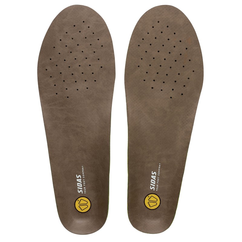 Sidas 3D Einlegesohlen für Wandern & Outdoor-Aktivitäten, grün, 39-41