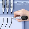 maxtek Whiteboard Pens Markers All Black Dry Erase Pens for