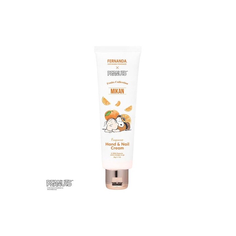 Fernanda Hand & Nail Cream Orange/FERNANDA × PEANUTS (30g)