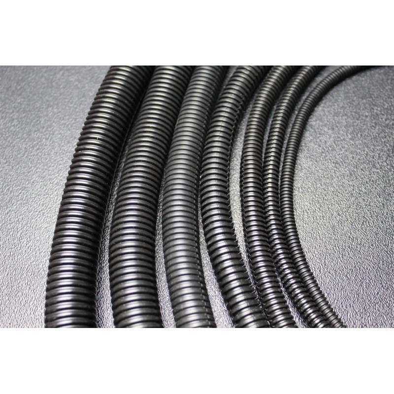 INSTALLBAY 5 FT EA BLACK SPLIT LOOM 1/8 1/4 3/8