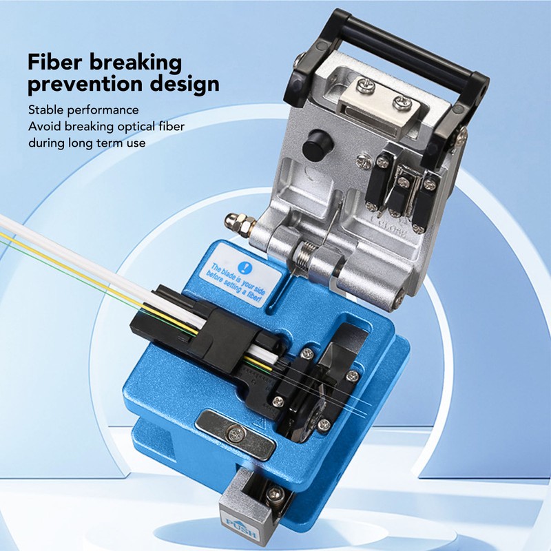 Fiber Cleaver Tool Kit Optical Cutter High Accuracy Cold Welding