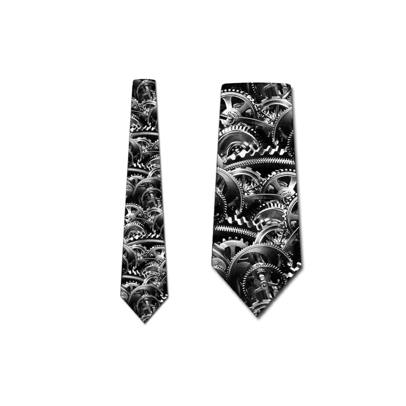 Three Rooker Mechanic Ties Mens Occupation Necktie Gear Tie Handyman