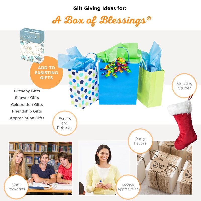 101 Blessings To Delight Your Heart, Inspirational Scripture Cards to