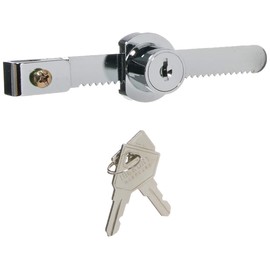 First Watch Security 1306 Showcase Lock Finish, Chrome
