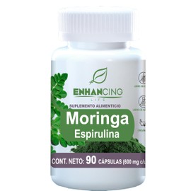 Moringa y Espirulina  Maxima Absorción  Formula PREMIUM                                                                                               