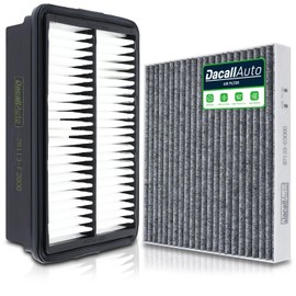 Dacall Engine & Cabin Air Filter Set for Hyundai KONA (2018-2023), VELOSTER (2019-2021); for Kia SOUL (2020-2024). Replace 28113-F2000, 97133-D3000